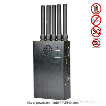 CDMA/GSM, Dcs/PCS, 3G, WiFi 2.4G, GPS Jammer
